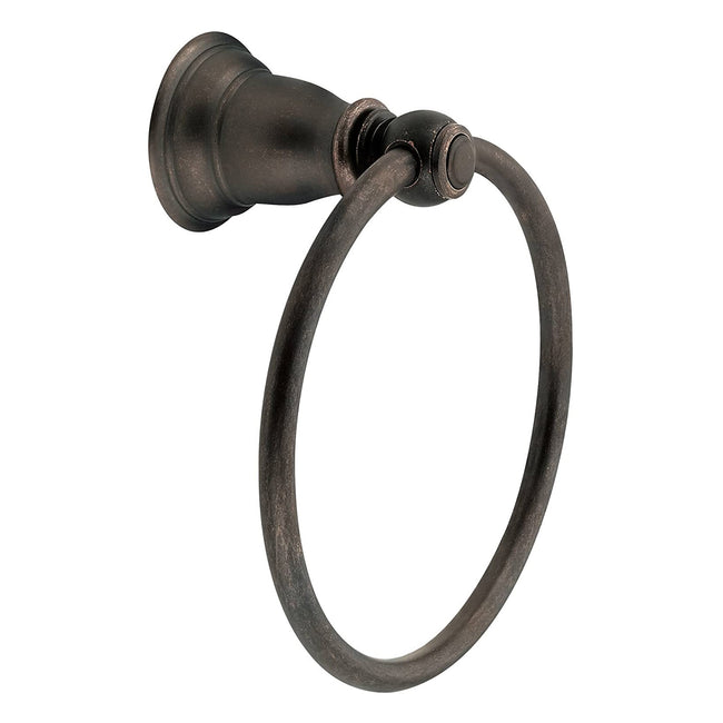 YB5486ORB - Kingsley Bathroom Hand Towel Ring in Oil-Rubbed Bronze