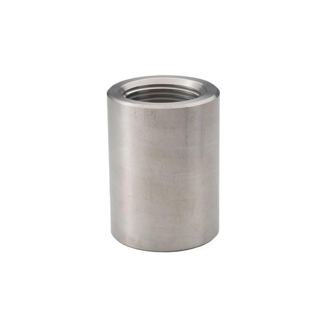 3611D-08 - 1/2" Threaded Coupling, 316/316L Stainless Steel