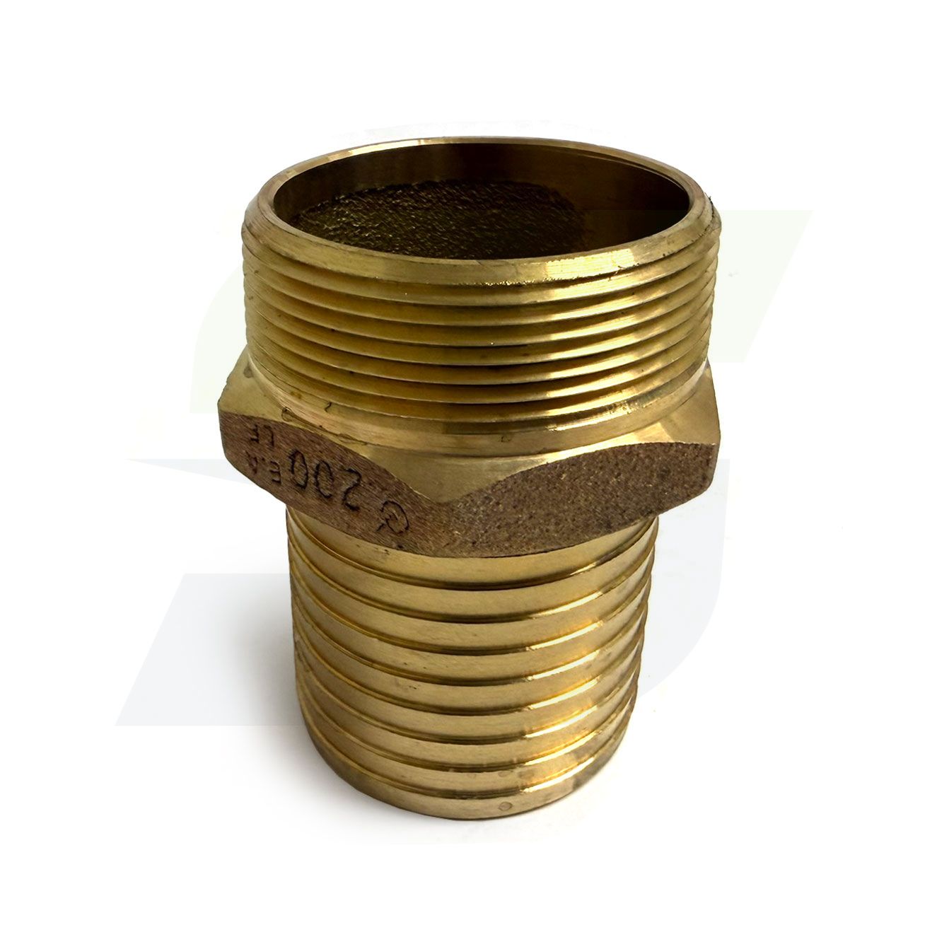 RBMANL200 - 2" Brass Hose Barb x MPT Male Adapter