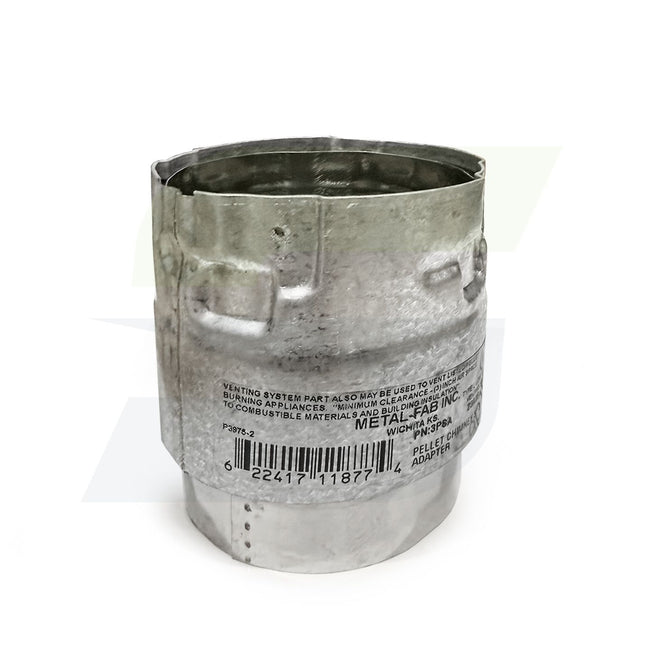 3PSA - Biomass / Pellet Standard Stove Adapter - 3"