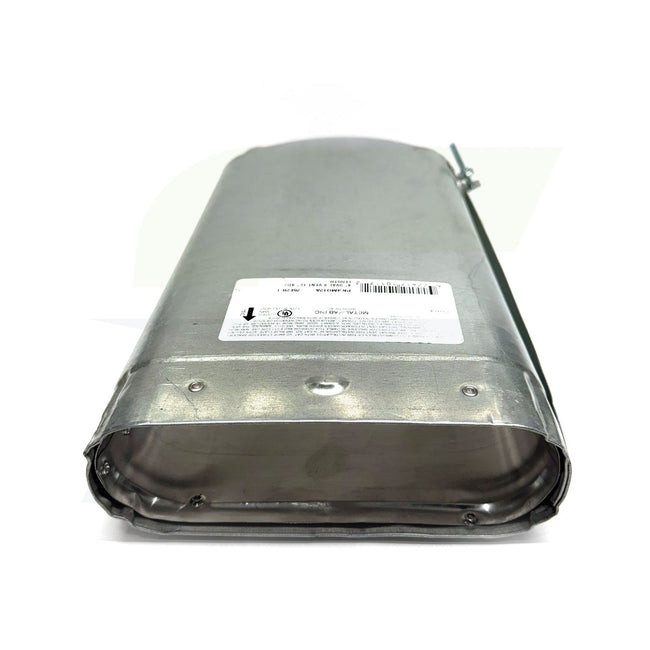 4MO12A - Type-B Gas Vent Oval Adjustable Length Pipe - 4" X 12"