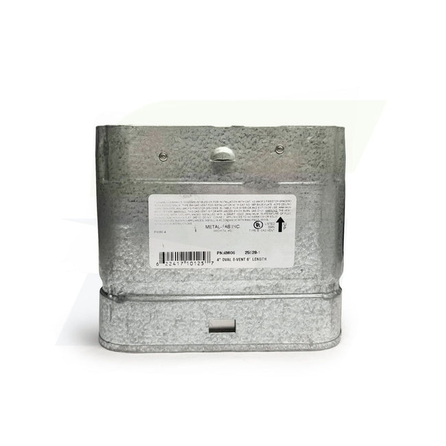 4MO6 - Type-B Gas Vent Oval Pipe - 4" X 6"