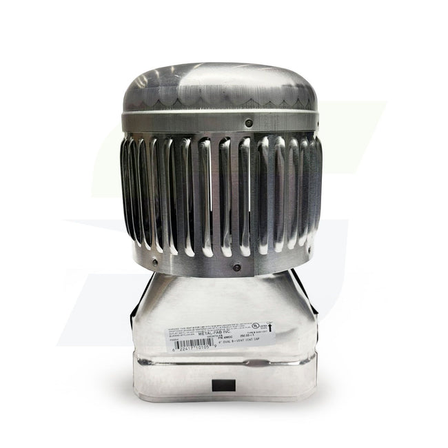 4MOC - Type-B Gas Vent Oval Vent Cap - 4"