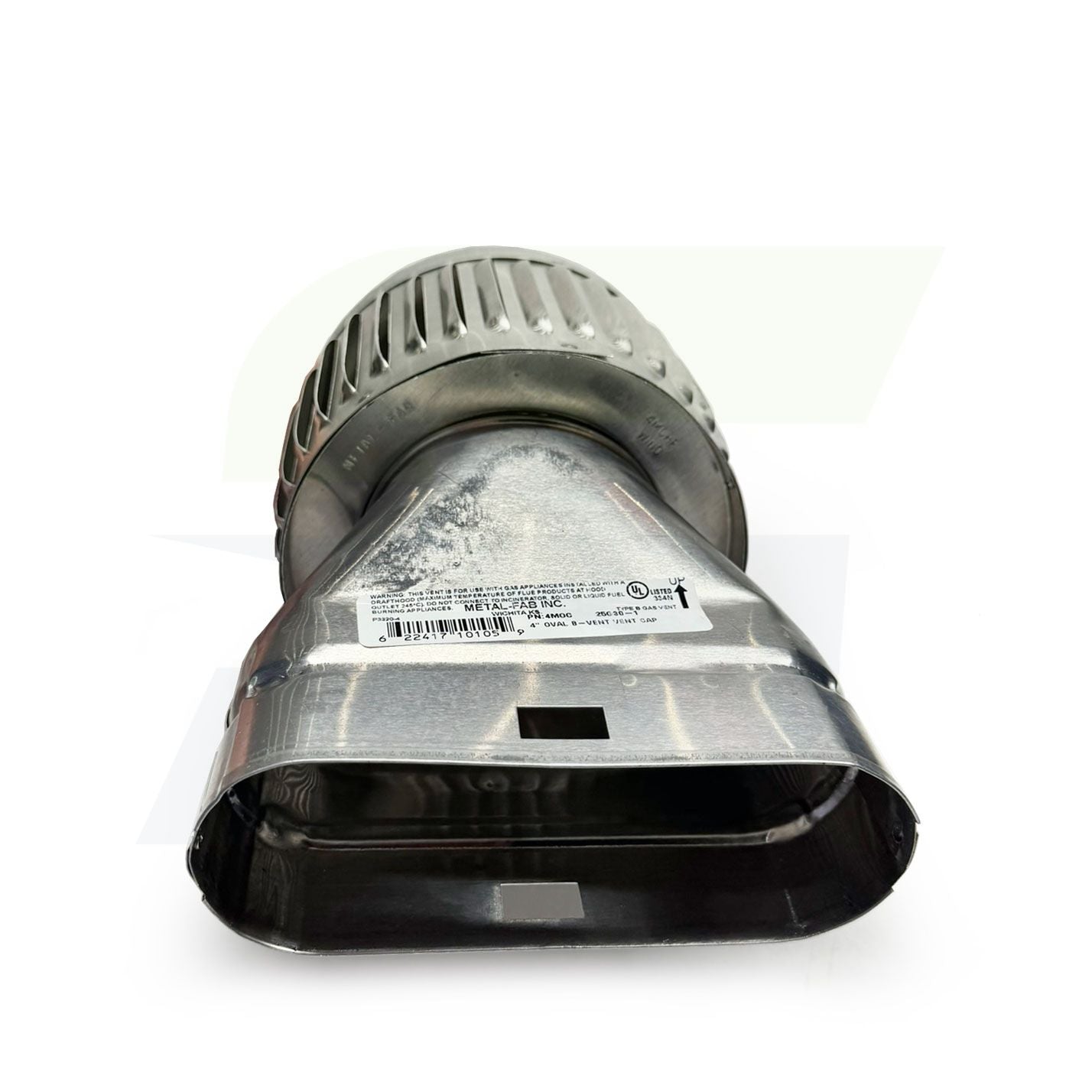 4MOC - Type-B Gas Vent Oval Vent Cap - 4"