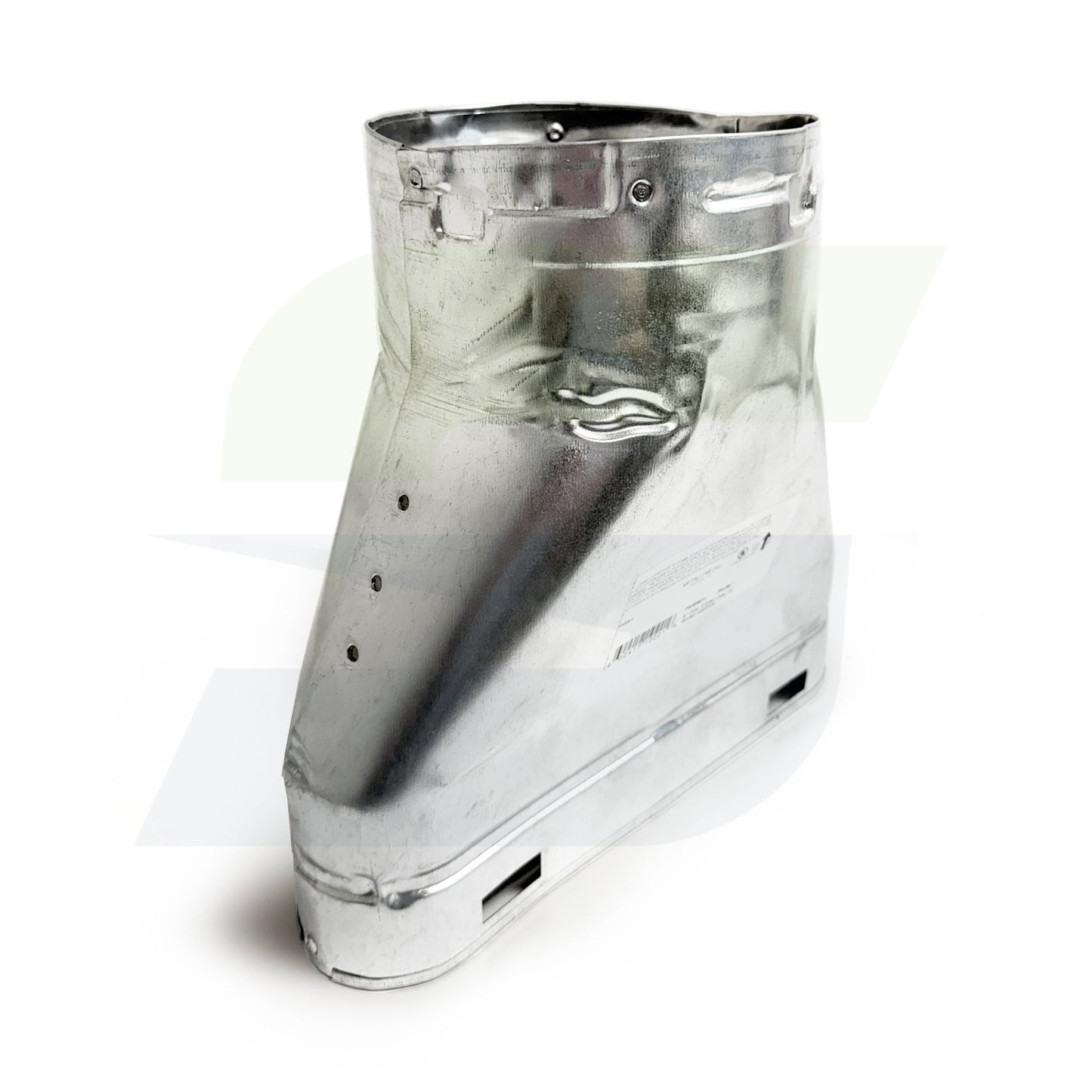 6MOR - Type B Gas Vent Oval to Round Adapter - 6"