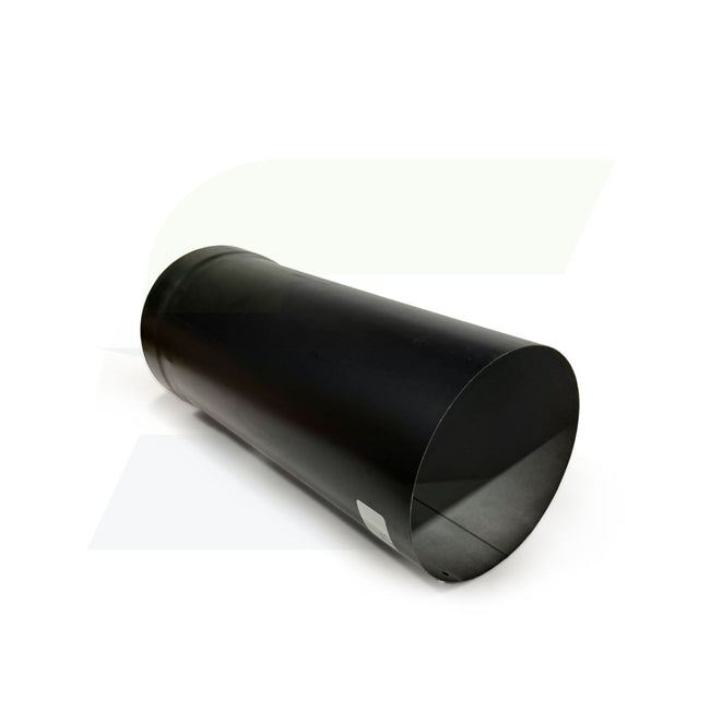 6SW14S - 6" Black Single Wall Stove Pipe Slip Connector