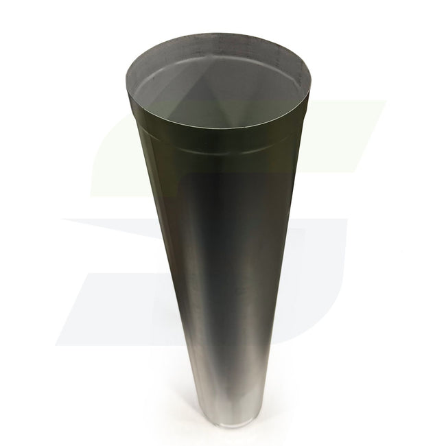 6SW48 - 6" Black Single Wall Stove Pipe