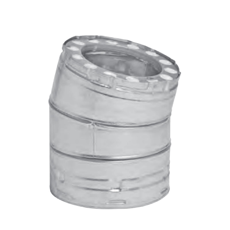 6TGGA15 - 6" Temp Guard Chimney Pipe - 15 Degree Angle