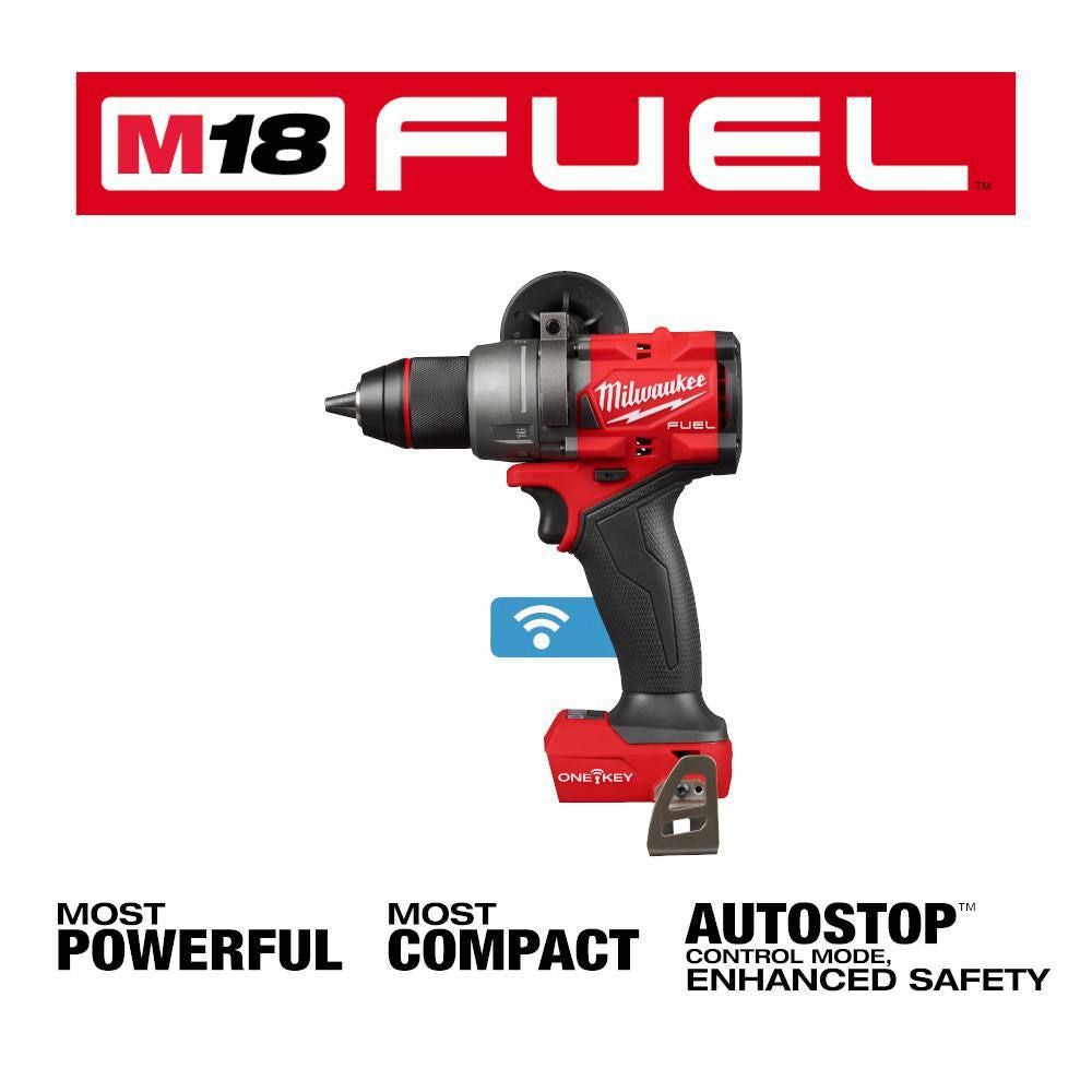 2906-20 - M18 FUEL 1/2" Hammer Drill/Driver with ONE-KEY - Tool Only