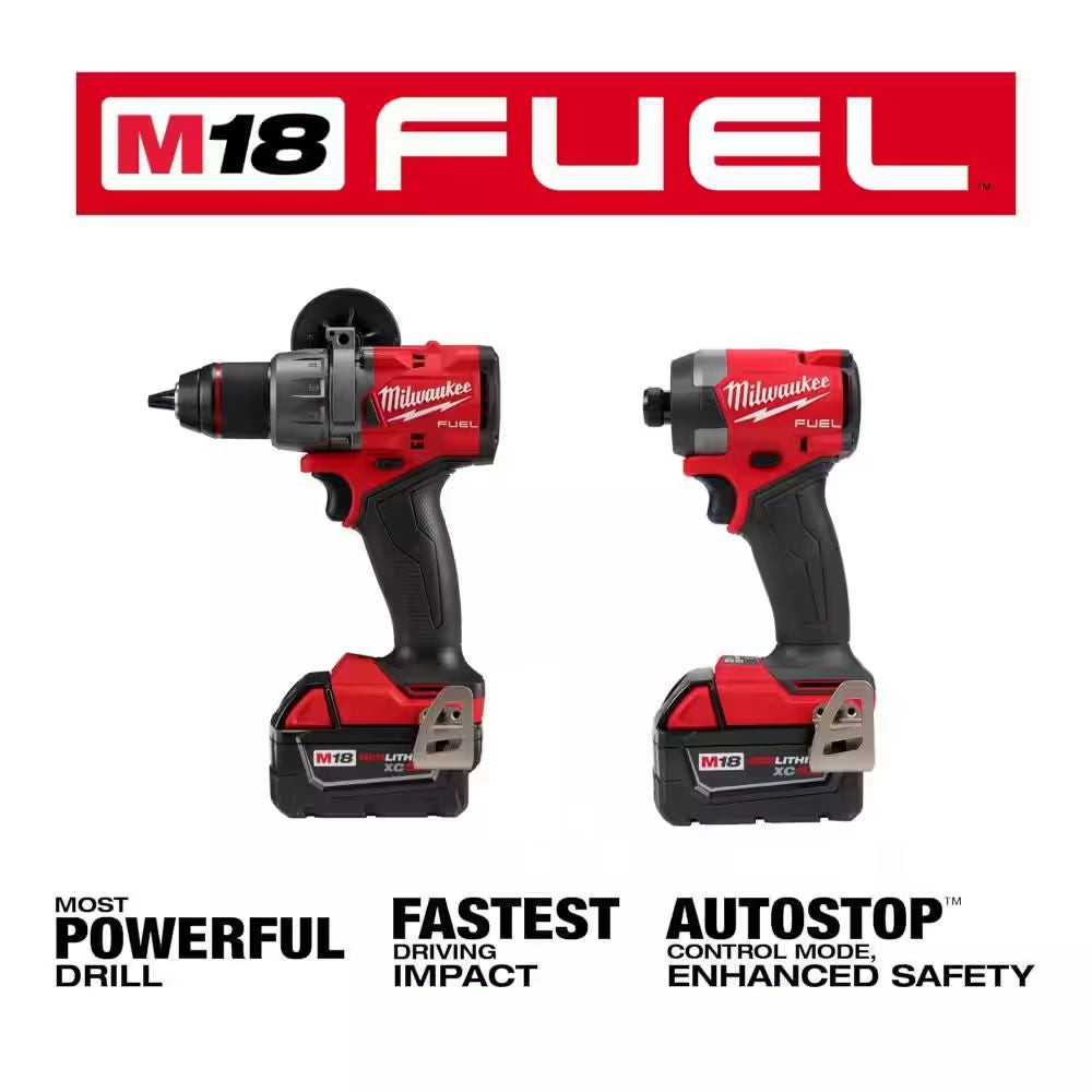 3697-22 - M18 FUEL 2-Tool Hammer Drill + Impact Driver Combo Kit