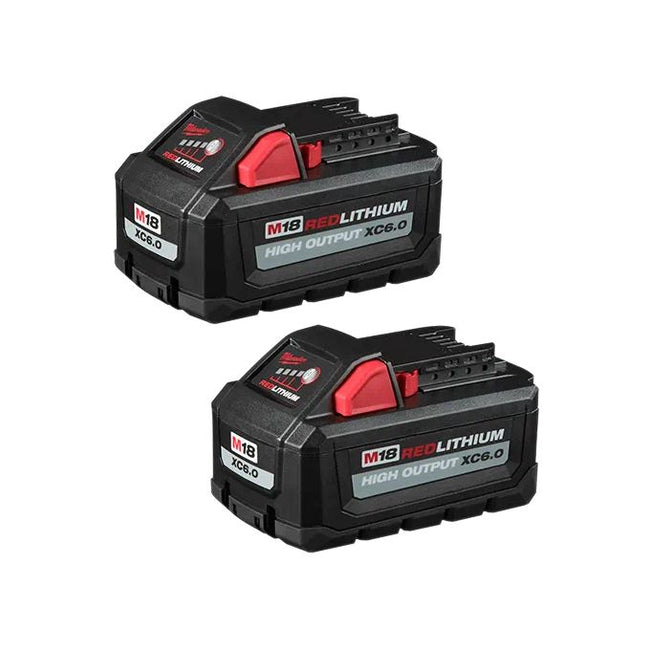 48-11-1862 - M18 REDLITHIUM HIGH OUTPUT XC6.0 Battery - 2 Pack