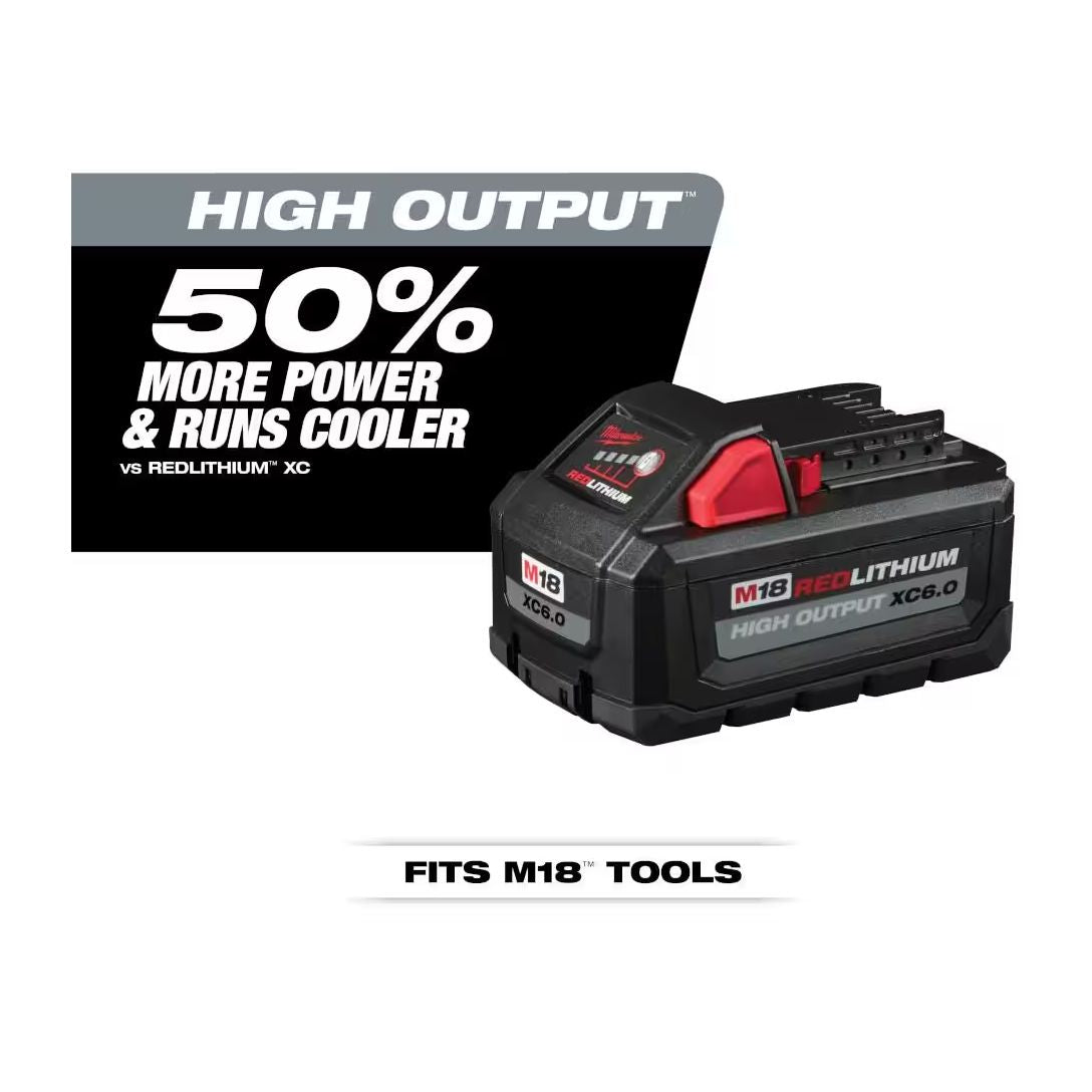 48-11-1865 - M18 REDLITHIUM HIGH OUTPUT XC6.0 Battery Pack