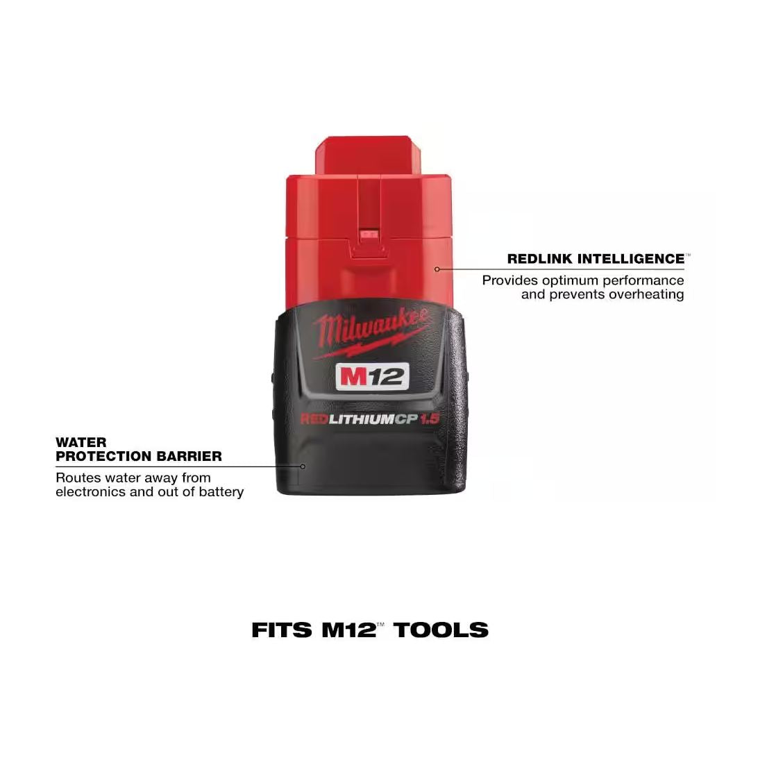 48-11-2401 - M12 REDLITHIUM CP1.5 Battery Pack