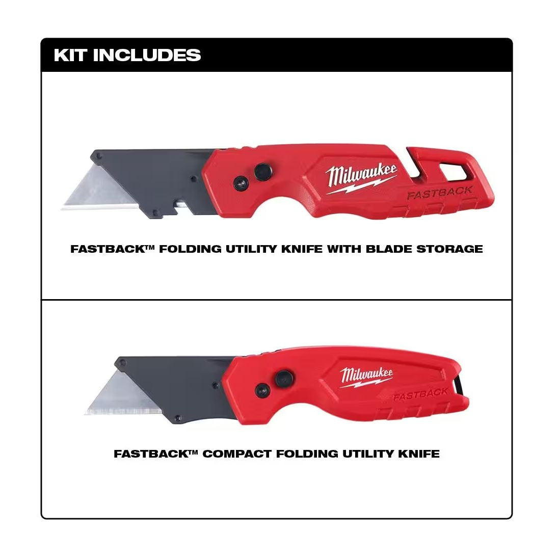 48-22-1503 - FASTBACK Folding Utility Knife Set