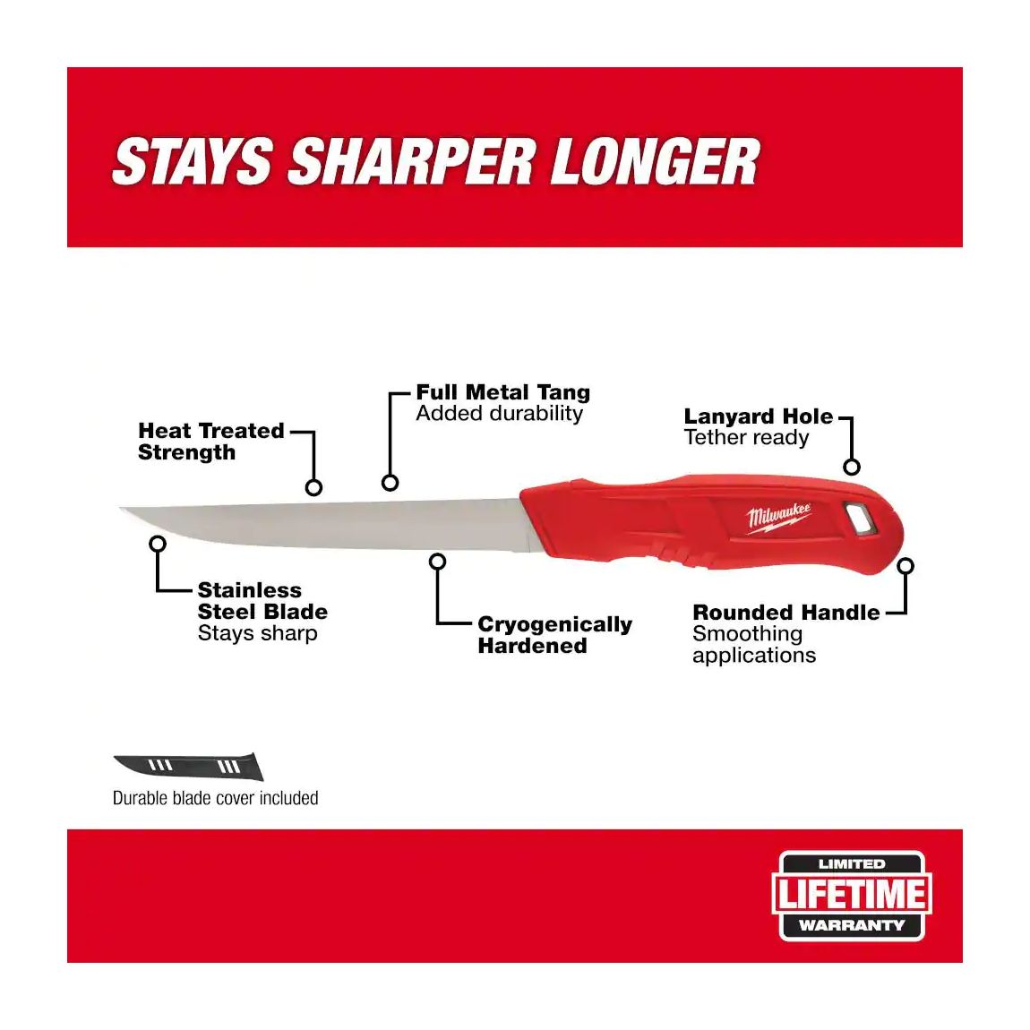 48-22-1921 - Smooth Blade Insulation Knife
