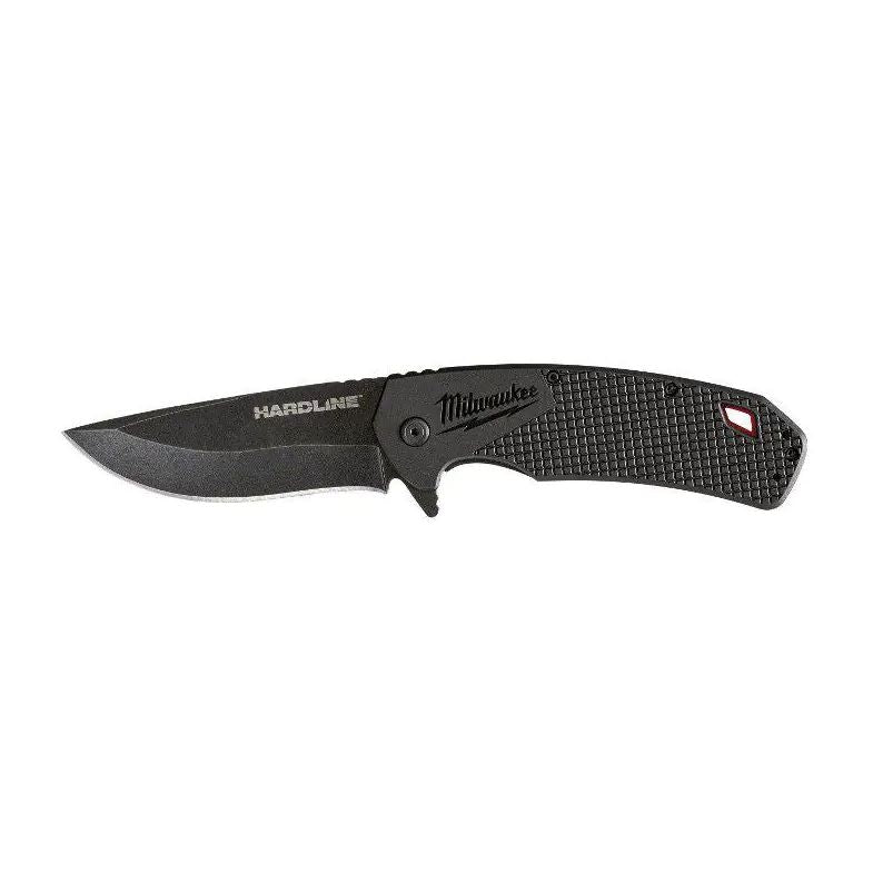 48-22-1999 - 3.5" HARDLINE Smooth Blade Pocket Knife
