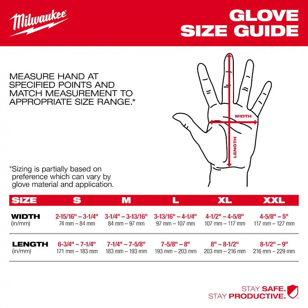 Cut Level 1 Winter Insulated Gloves