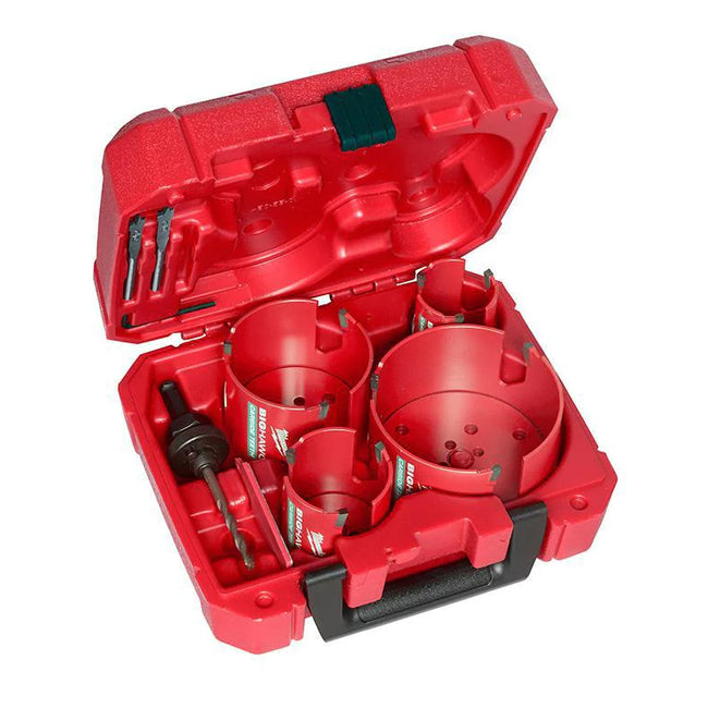 49-56-9285 - 8 PC BIG HAWG Carbide Teeth Plumber's Hole Saw Kit