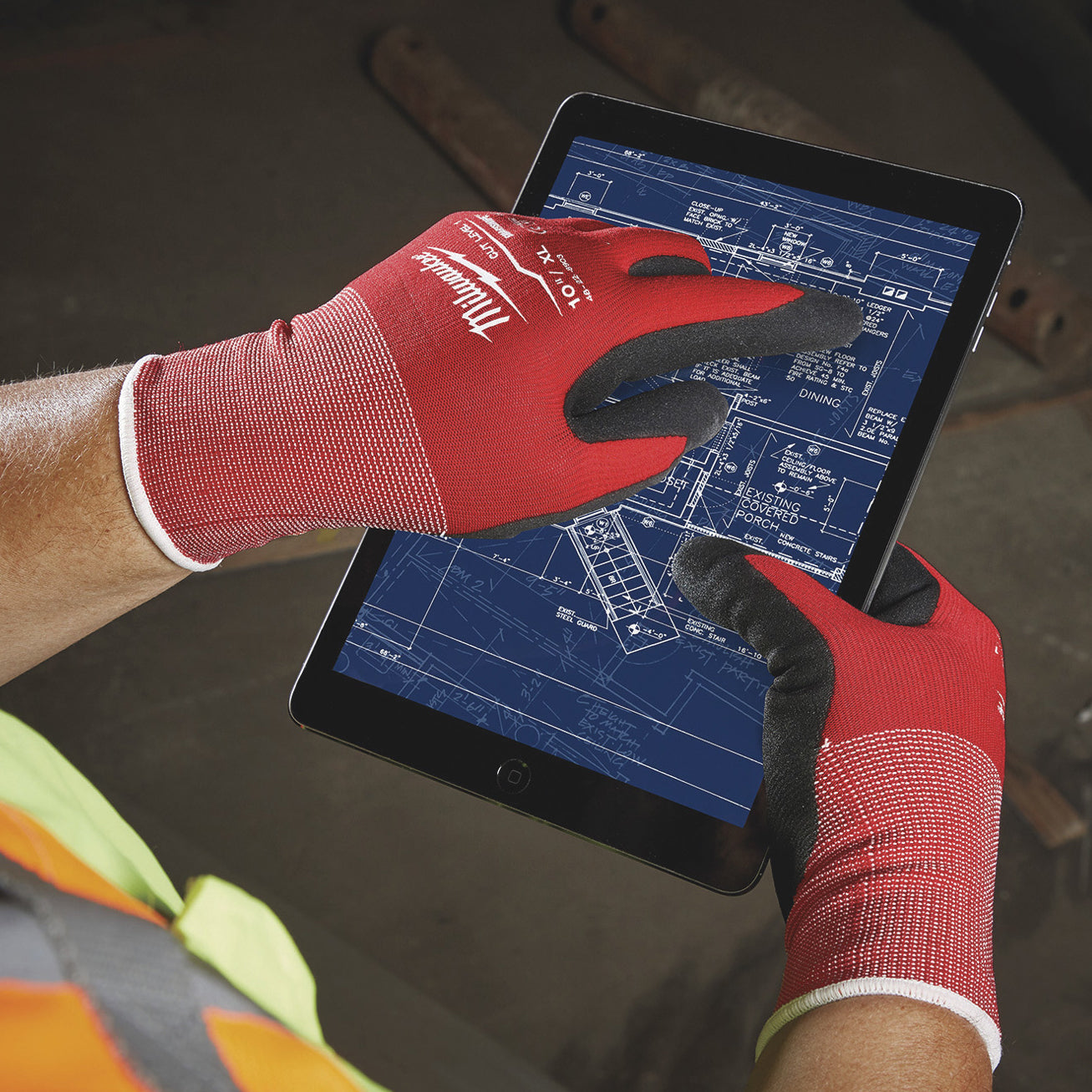 Cut Level 3 Nitrile Dipped Gloves