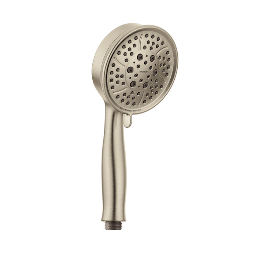 S6345EPBN - Moen Two-Function 8 1/2" Diameter Eco-Performance Spray Head Rainshower - Brushed Nickel
