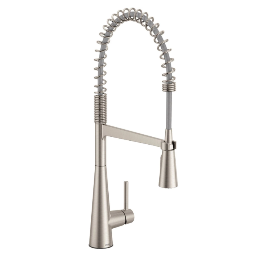 5925SRS - Sleek One-Handle Pulldown Kitchen Faucet - Stainless