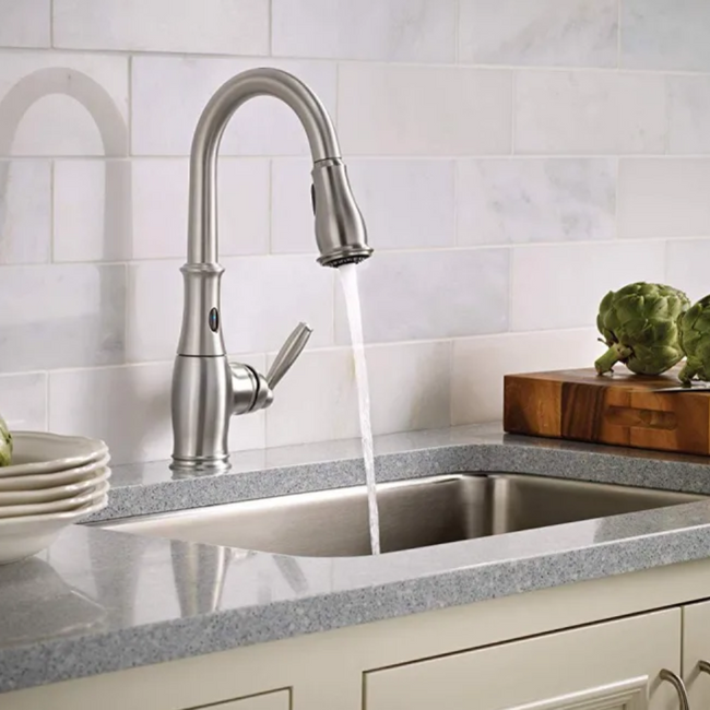 Moen 7185EWSRS - Brantford Kitchen Faucet - Spot Resist Stainless Steel