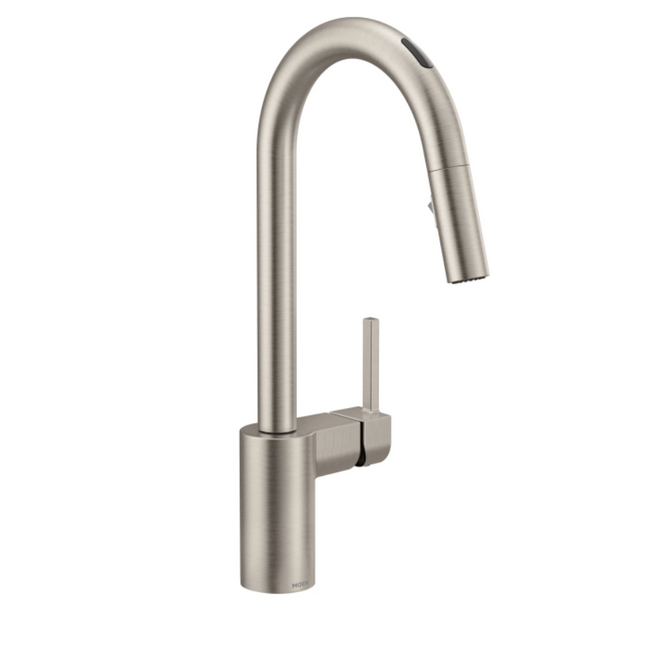 Moen 7565EVSRS -Align Smart - One-Handle High Arc Pulldown Kitchen Faucet - Spot Resistant Stainless Steel