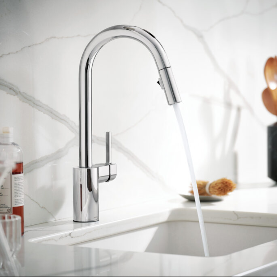 7565EWC - Align MotionSense Wave One-Handle High Arc Pulldown Kitchen Faucet - Chrome