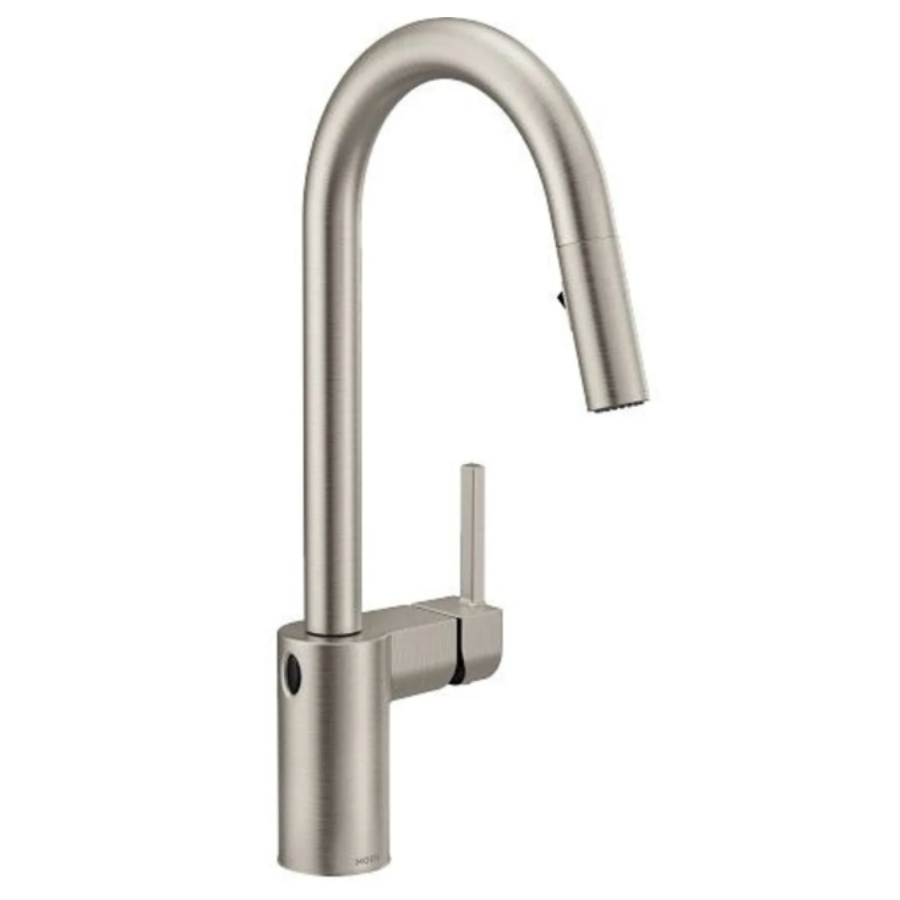 Moen 7565EWSRS -Align MotionSense Wave One-Handle High Arc Pulldown Kitchen faucet - Spot Resist Stainless Steel