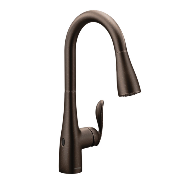 Moen 7594EWORB - Arbor MotionSense Wave One-Handle High Arc Pulldown Kitchen Faucet - Oil Rubbed Bronze