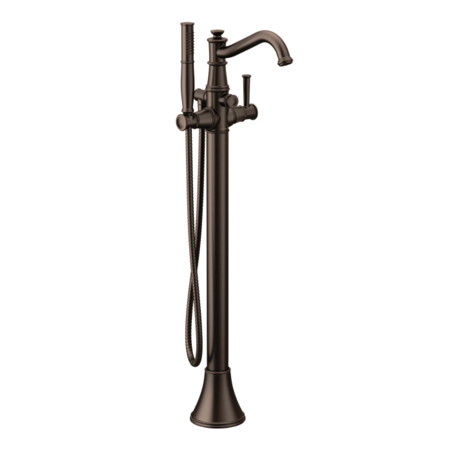 Moen 9025ORB -Belfield Oil rubbed bronze one-handle tub filler includes hand shower - Oil Rubbed Bronze