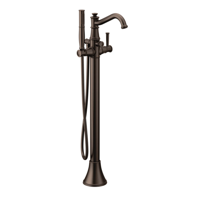 Moen 9025ORB -Belfield Oil rubbed bronze one-handle tub filler includes hand shower - Oil Rubbed Bronze