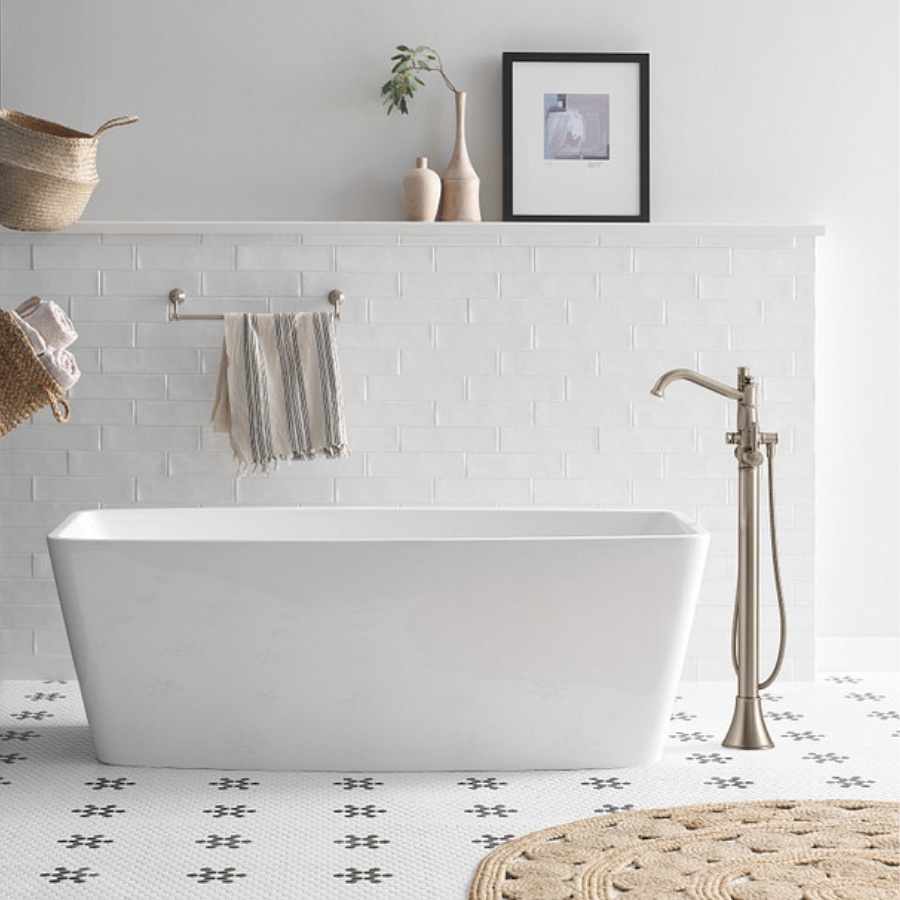 Moen 9025ORB -Belfield Oil rubbed bronze one-handle tub filler includes hand shower - Oil Rubbed Bronze