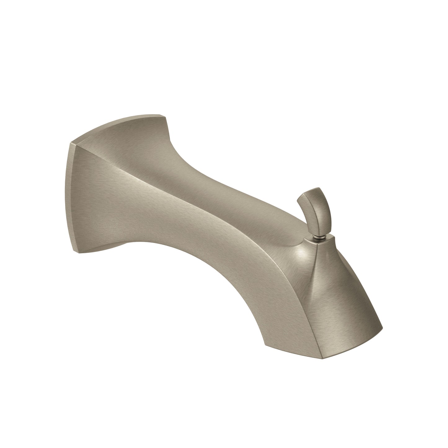 161955BN - Voss Wall Mounted Tub Spout with Diverter - Brushed Nickel