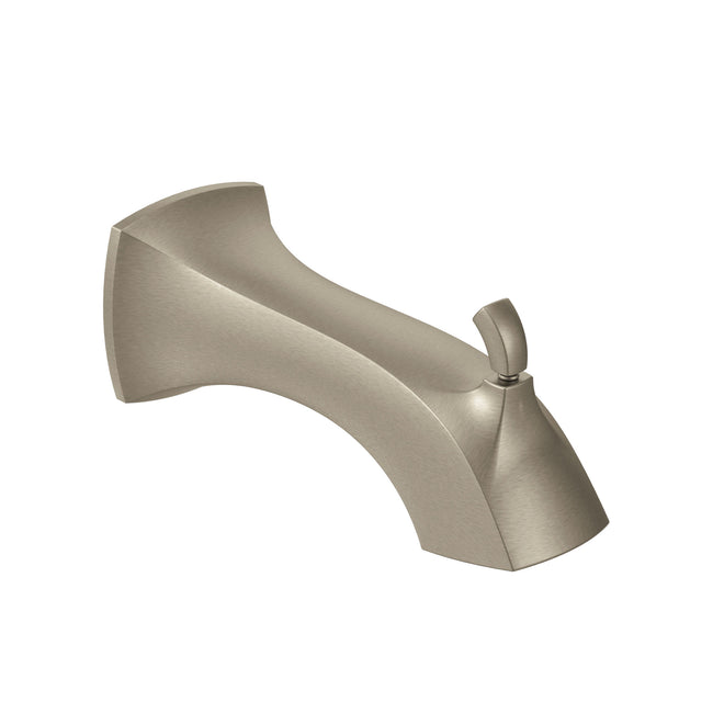 161955BN - Voss Wall Mounted Tub Spout with Diverter - Brushed Nickel