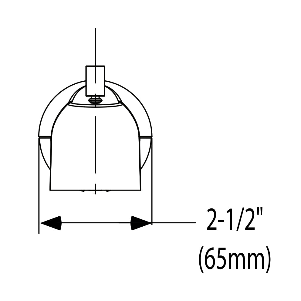 3839 - 7" Chrome Diverter Tub Spout