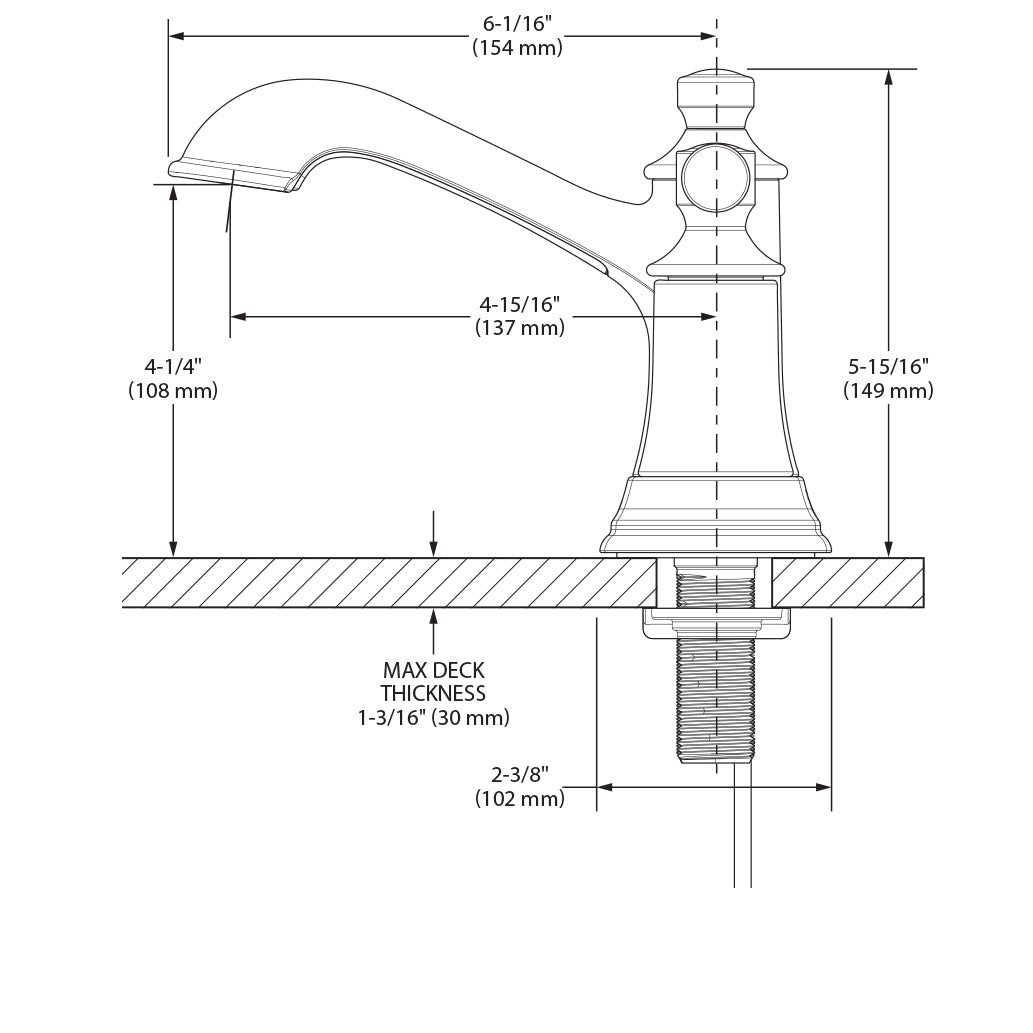 6802 - Dartmoor Two-Handle Centerset Bathroom Faucet