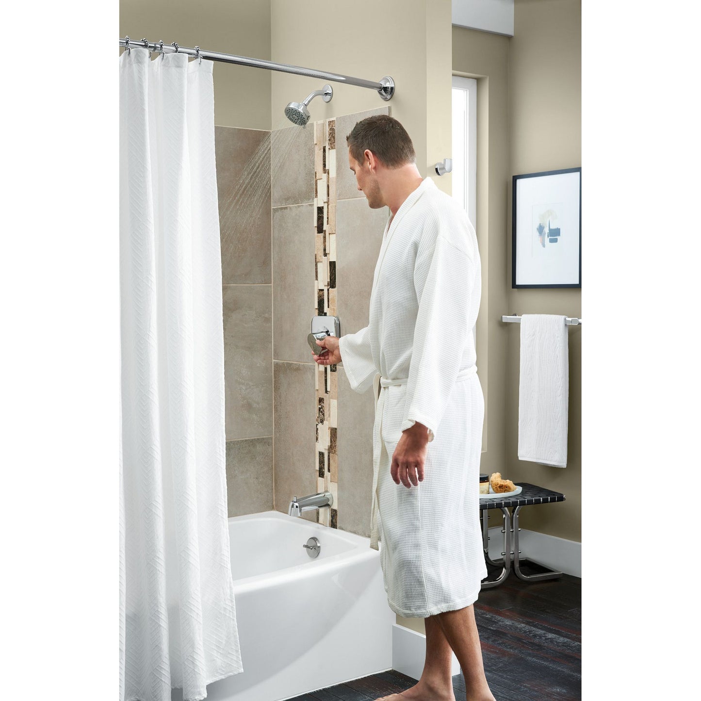 T2473EP - Genta LX Posi-Temp Eco-Performance Tub and Shower Trim