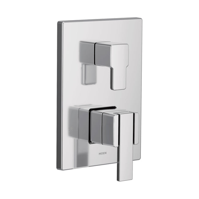 UTS9011 - 90 Degree Two-Function Pressure Balanced with Volume Control and Diverter Valve Trim