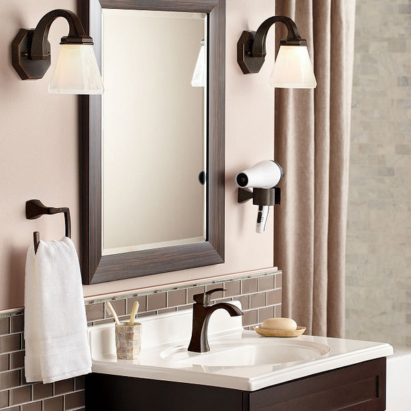 YB5186ORB - Voss 6" Bathroom Hand Towel Ring in Oil-Rubbed Bronze