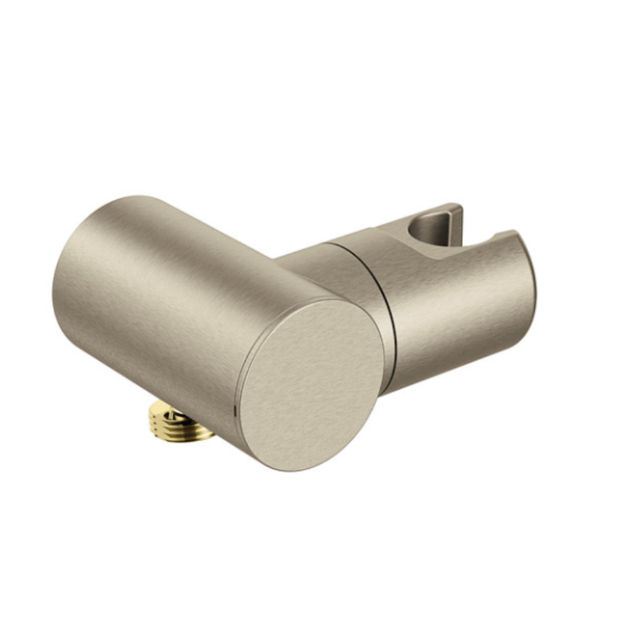 A755BN - Handheld Shower Bracket Drop Ell - Brushed nickel