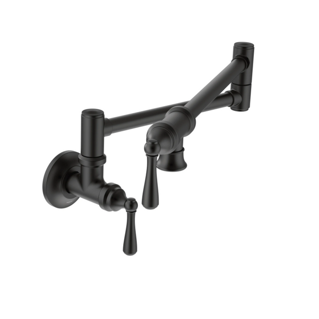 S664BL - Modern Two-Handle Pot Filler