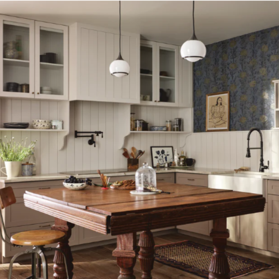 S664BL - Modern Two-Handle Pot Filler