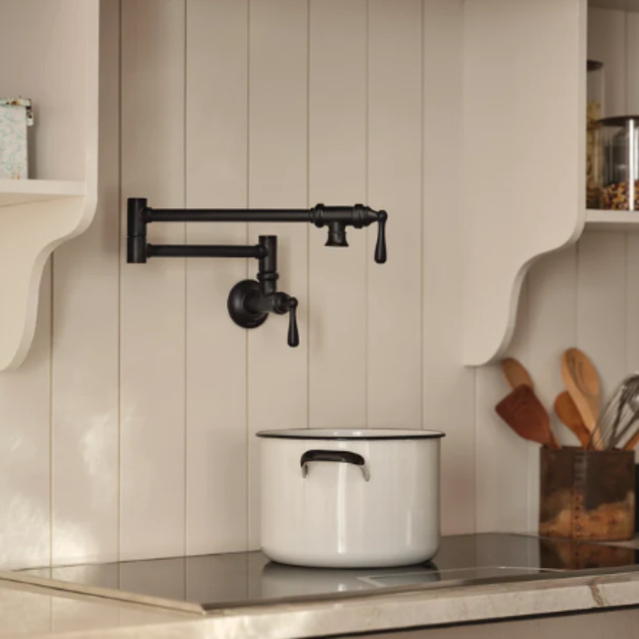 S664BL - Modern Two-Handle Pot Filler