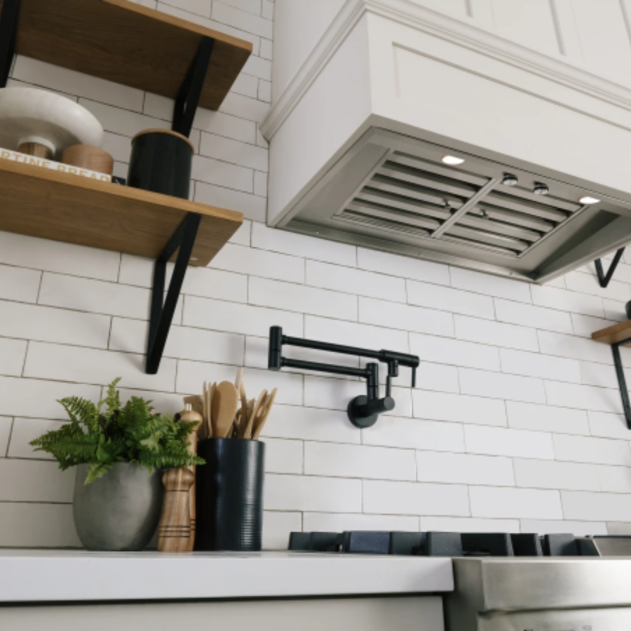 S665BLS - Modern Two-Handle Pot Filler