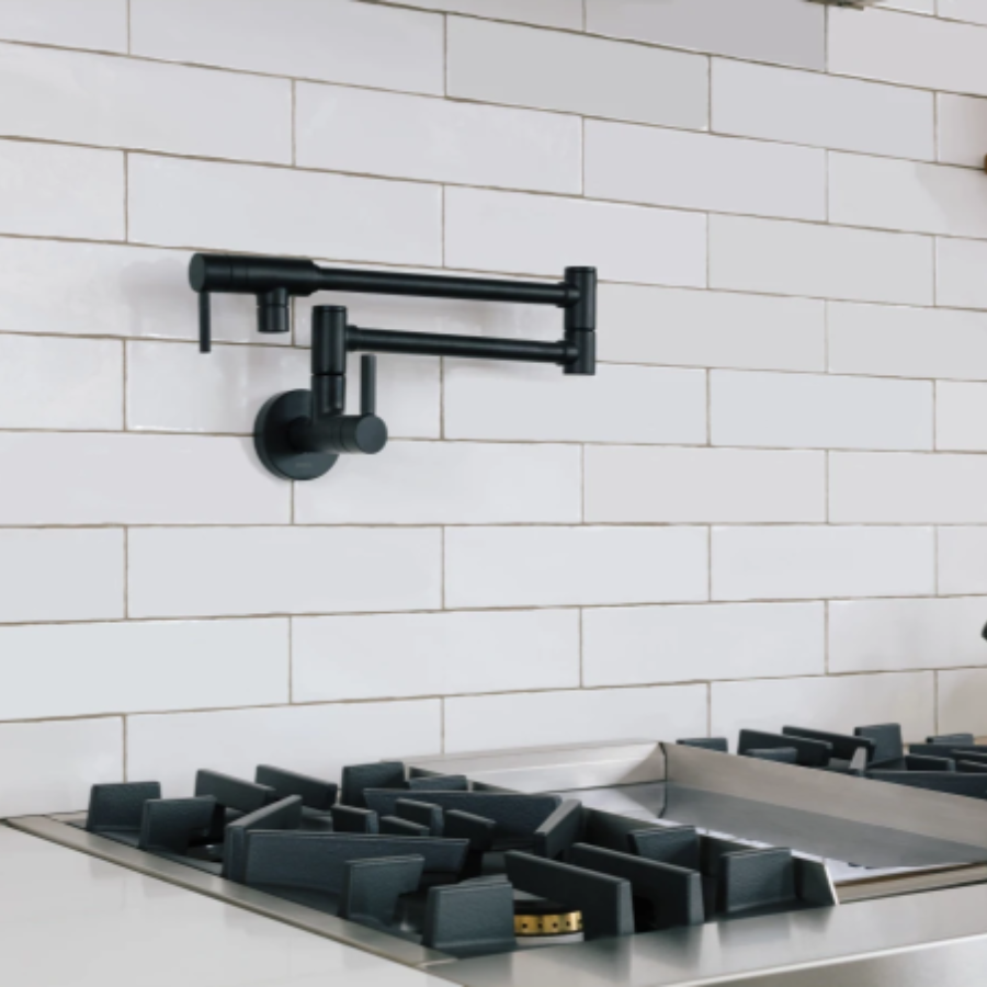 S665BL - Modern Two-Handle Pot Filler