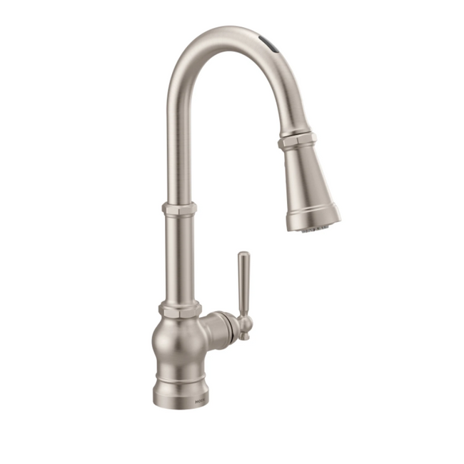 S72003EV2SRS - Paterson Motion Control Smart Kitchen One-Handle High Arc Pulldown Faucet - Spot Resistant Stainless