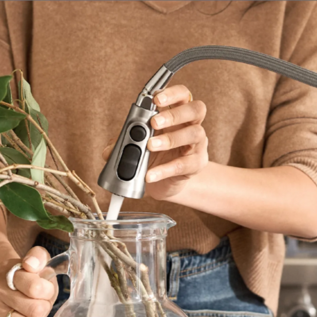 S72003EV2SRS - Paterson Motion Control Smart Kitchen One-Handle High Arc Pulldown Faucet - Spot Resistant Stainless