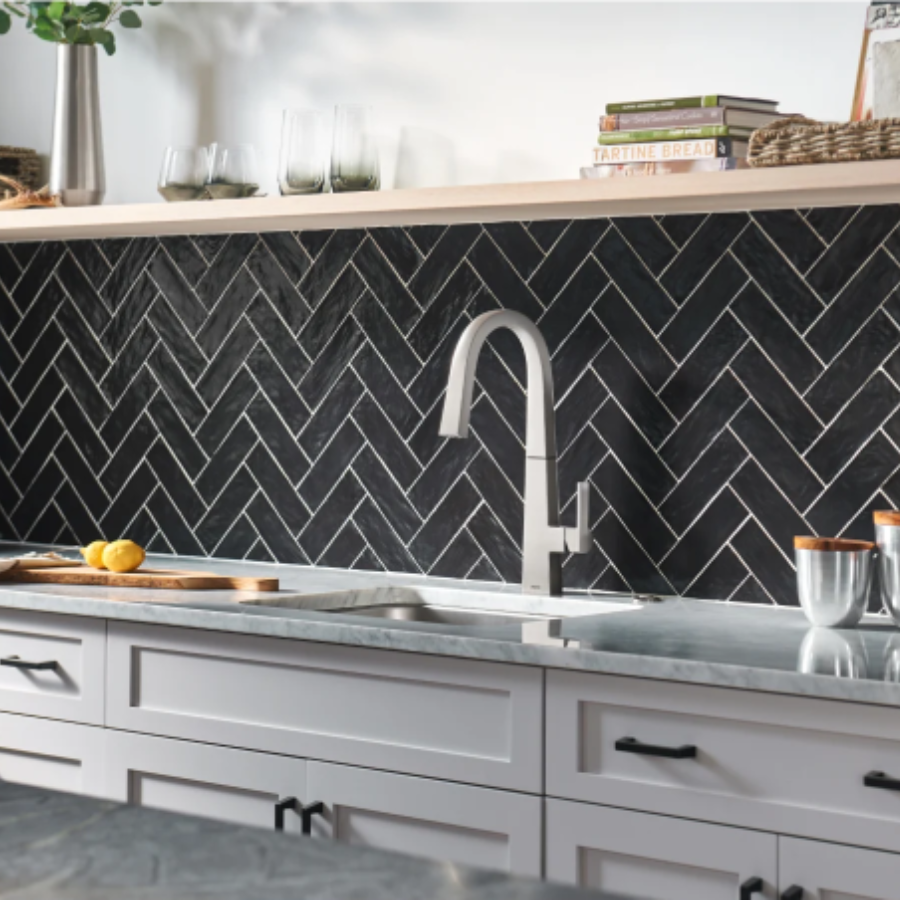 S75005SRS - Nio One-Handle High Arc Pulldown Kitchen Faucet - Stainless