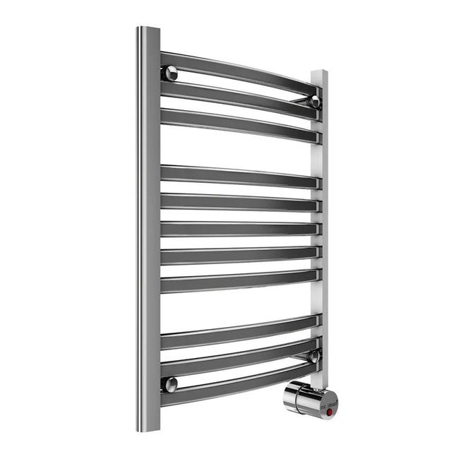 W228TPC - Broadway 11-Bar Wall-Mounted Electric Towel Warmer with Digital Timer - Polished Chrome